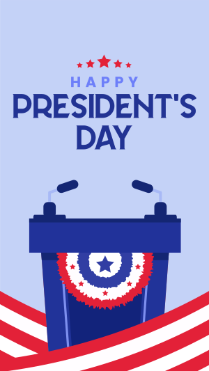 Presidents Day Event Facebook story Image Preview