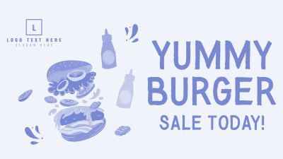 B For Burger Facebook event cover Image Preview