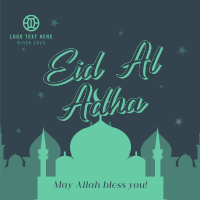 Eid Al Adha Night Instagram post Image Preview