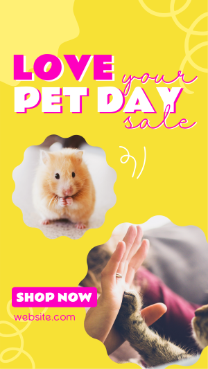 Love Your Pet Day Sale Facebook story Image Preview