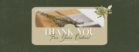Order Thanks Elegant Facebook Cover Preview