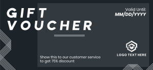 Minimalist Voucher Gift Certificate Image Preview