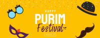 Purim Accessories Facebook cover Image Preview