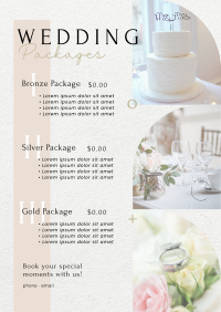 Through Wedding Menu Image Preview