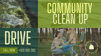 Community Clean Up Drive Video Image Preview