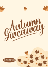 Autumn Season Giveaway Flyer Image Preview