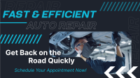 Modern Auto Repair Professional Mechanic Animation Image Preview
