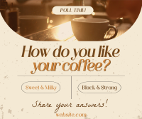 Coffee Customer Engagement Facebook post Image Preview