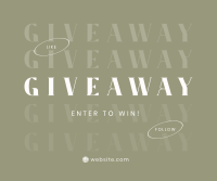 More Giveaway Facebook post Image Preview