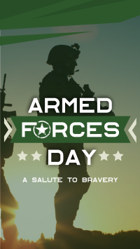 Armed Forces Day Instagram Reel Design
