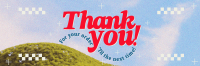 Nostalgic Thank You Twitter Header Image Preview