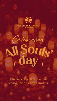 All Souls' Day Celebration YouTube Short Design