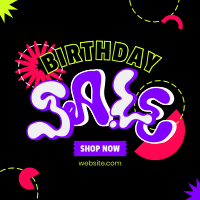 Hippie Birthday Sale Linkedin Post Image Preview