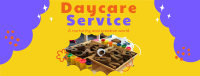 Cloudy Daycare Service Facebook cover Image Preview