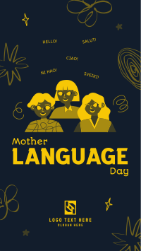 Mother Language Celebration Facebook story Image Preview