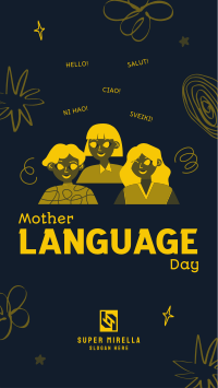 Mother Language Celebration Facebook Story Image Preview