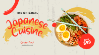 Original Japanese Cuisine Video Image Preview