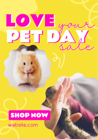 Love Your Pet Day Sale Poster Image Preview
