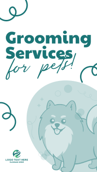 Premium Grooming Services Instagram Story Design