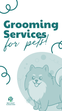 Premium Grooming Services Instagram story Image Preview
