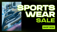 Sportswear Sale Facebook Event Cover Design