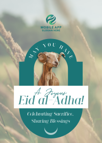 Greater Eid Ram Greeting Poster Design