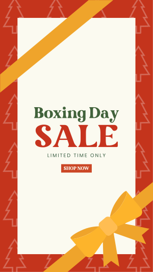 Boxing Day Sale Instagram story Image Preview