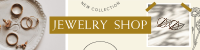 Gold Jewelry Collection Etsy Banner Design