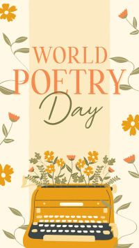 Vintage World Poetry Video Image Preview