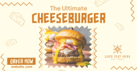 Classic Cheeseburger Facebook ad Image Preview