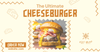 Classic Cheeseburger Facebook Ad Image Preview