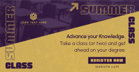 College Summer Class Facebook ad Image Preview