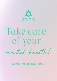 Mental Health Awareness Poster Image Preview