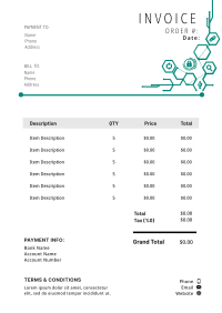 Cyber Technology Invoice Image Preview