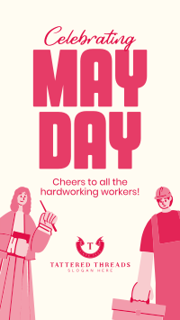 Celebrating May Day TikTok Video Image Preview