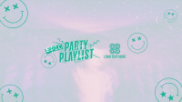 Epic Party Playlist YouTube Banner Design