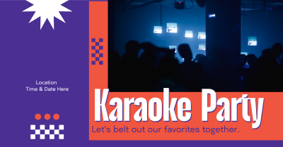 Karaoke Break Facebook ad Image Preview