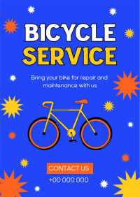 Plan Your Bike Service Flyer Image Preview