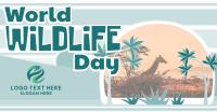 Modern World Wildlife Day Facebook ad Image Preview