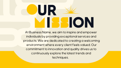 Our Mission Statement Facebook event cover Image Preview