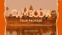 Cambodia Travel Facebook event cover Image Preview