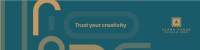 Trust Your Creativity LinkedIn Banner Image Preview