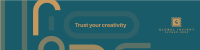 Trust Your Creativity LinkedIn banner Image Preview