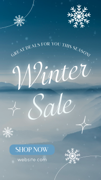 Winter Sale Instagram Reel Image Preview