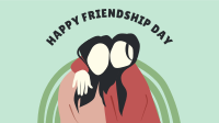 Happy Friendship Day Girl Friends Facebook event cover Image Preview