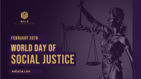 Social Justice Advocacy Facebook Event Cover Design
