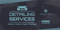 Car Detailing Services Twitter post Image Preview