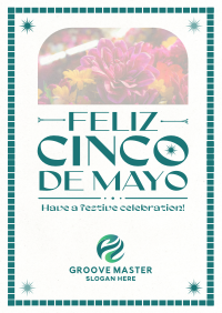 Cinco De Mayo Typography Poster Image Preview