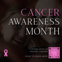 Cancer Awareness Month Instagram post Image Preview