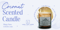 Coconut Scented Candle Twitter post Image Preview